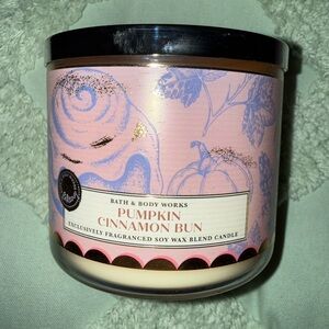 Bath & Body Works Pumpkin Cinnamon Bun Candle